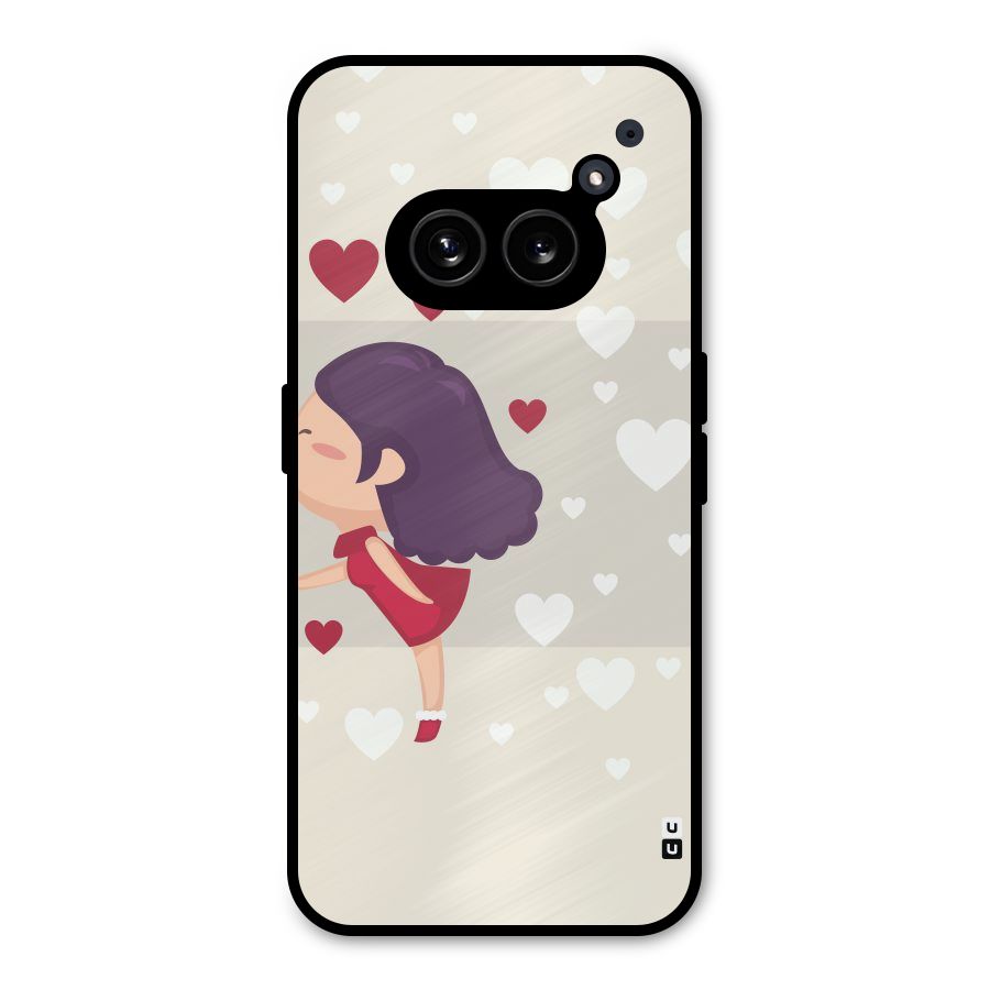 Girl in Love Metal Back Case for Nothing Phone 2a