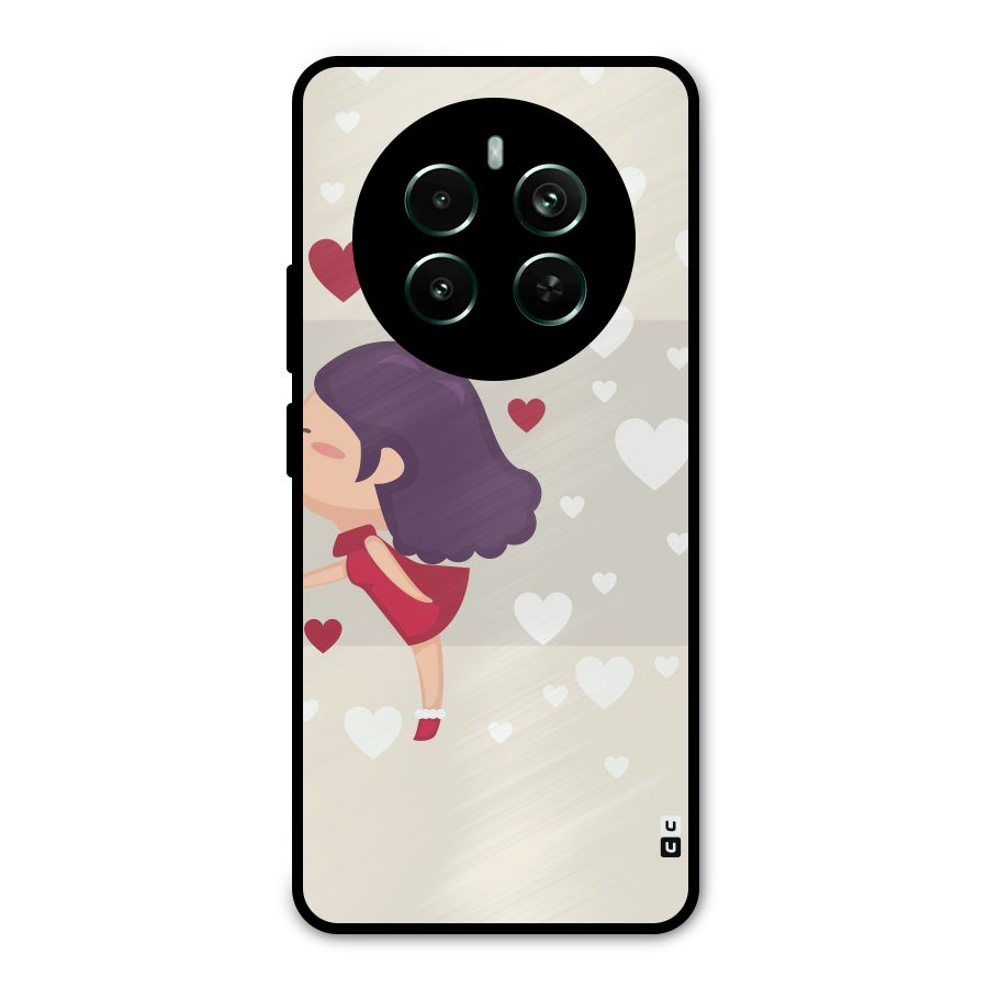 Girl in Love Metal Back Case for Realme 12 Pro Plus