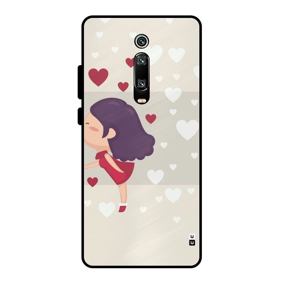 Girl in Love Metal Back Case for Redmi K20 Pro