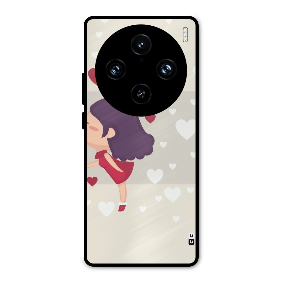 Girl in Love Metal Back Case for Vivo X100 Pro