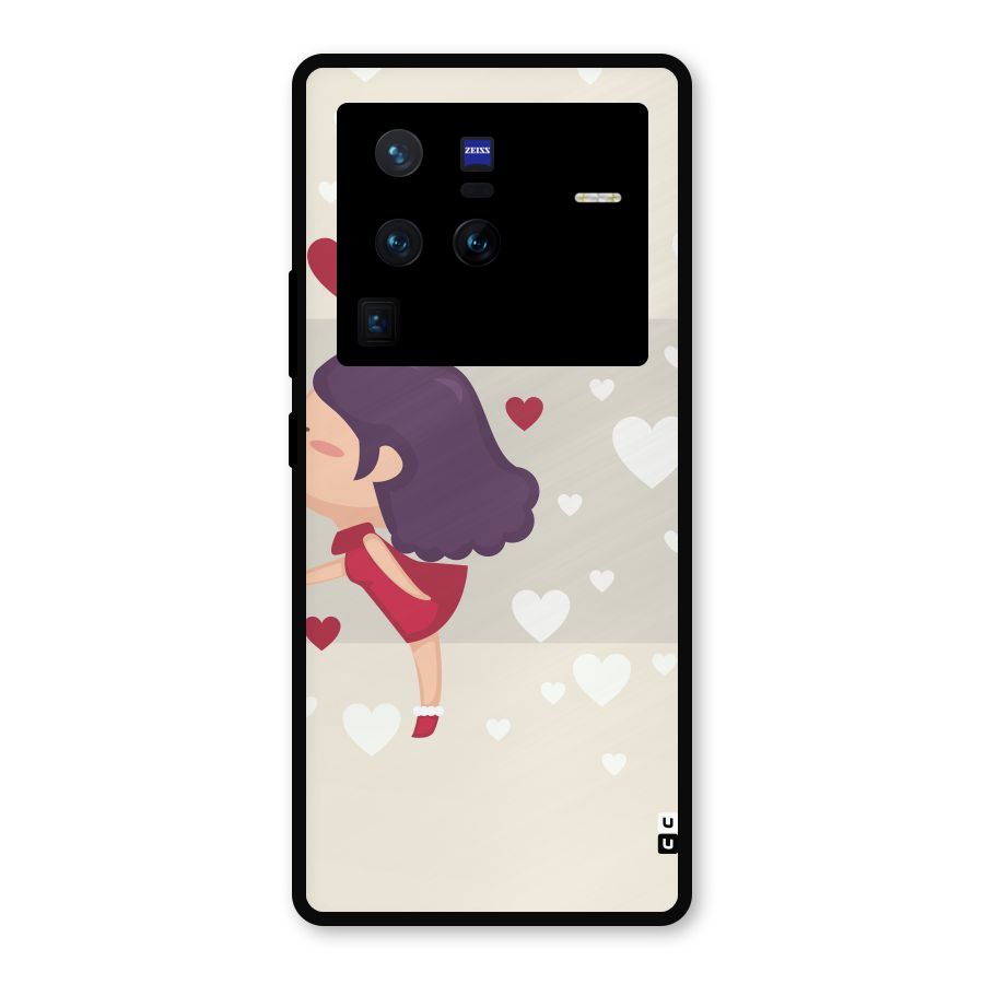 Girl in Love Metal Back Case for Vivo X80 Pro