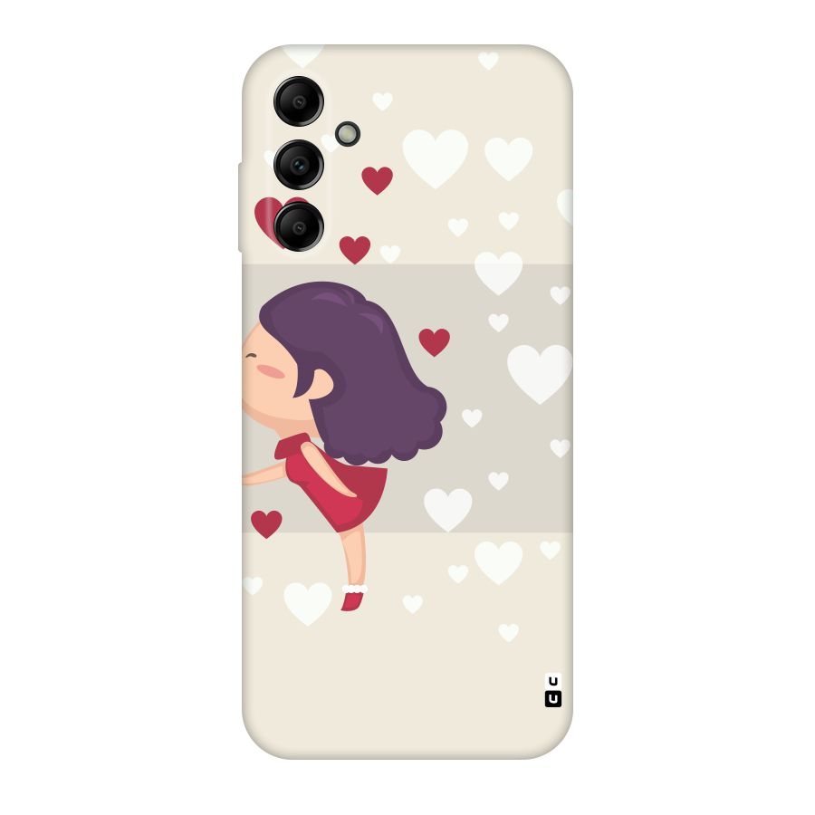 Girl in Love Original Polycarbonate Back Case for Galaxy A14 5G