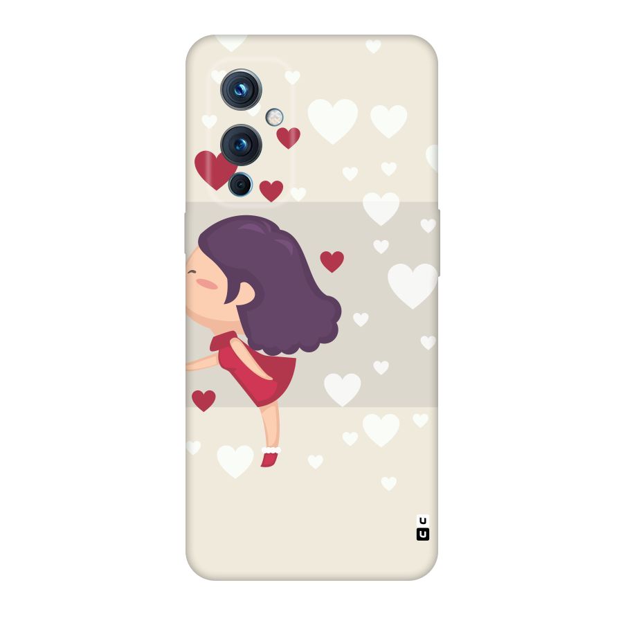 Girl in Love Original Polycarbonate Back Case for OnePlus 9