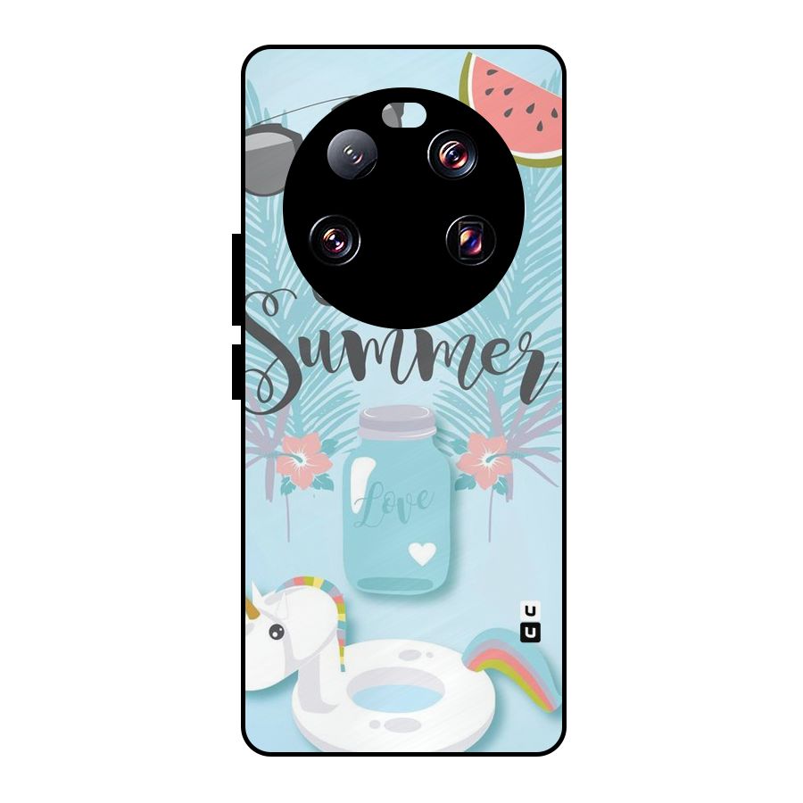 Girls Summer Metal Back Case for Xiaomi 13 Ultra