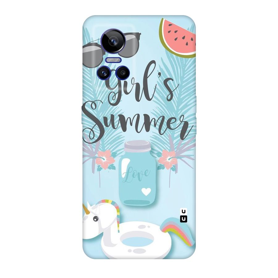 Girls Summer Original Polycarbonate Back Case for Realme GT Neo 3