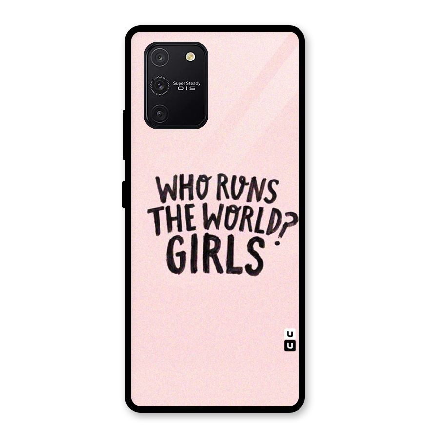 Girls World Glass Back Case for Galaxy S10 Lite