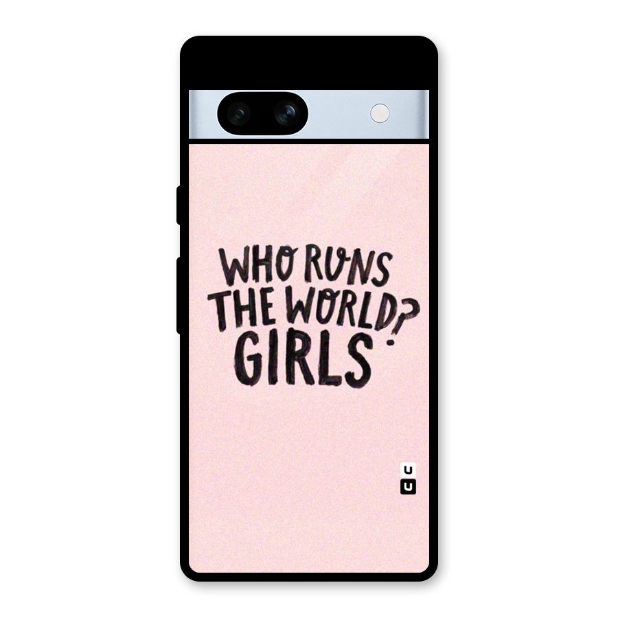 Girls World Glass Back Case for Google Pixel 7a