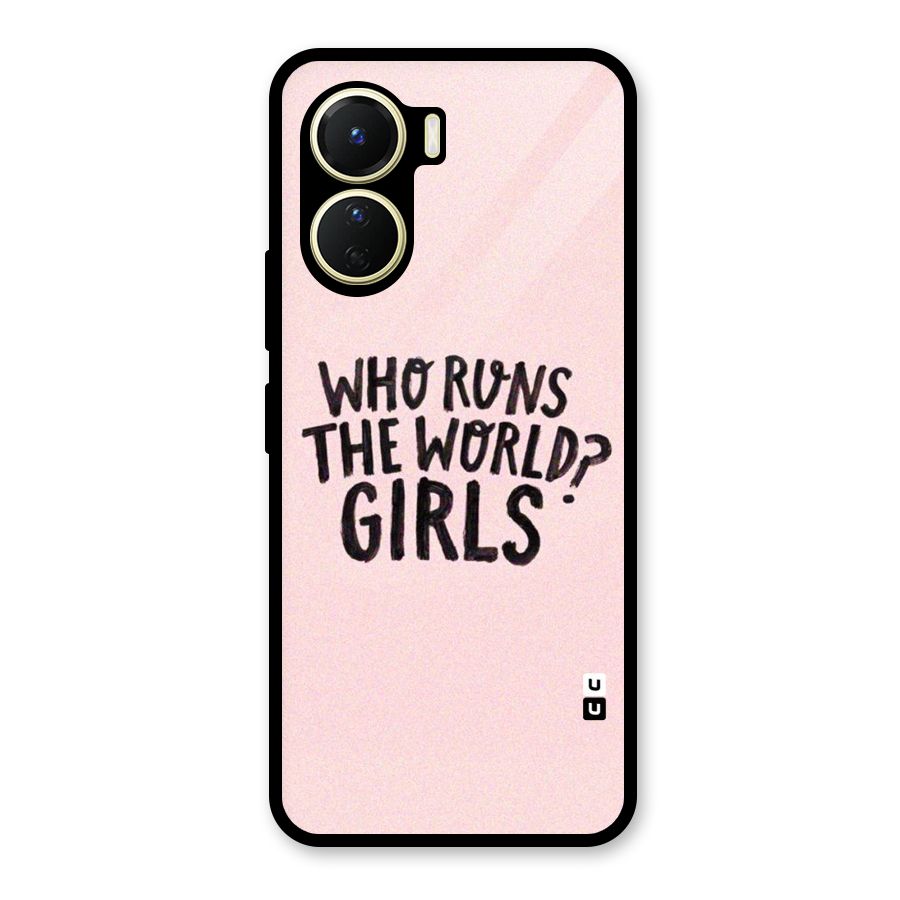 Girls World Glass Back Case for Vivo Y56