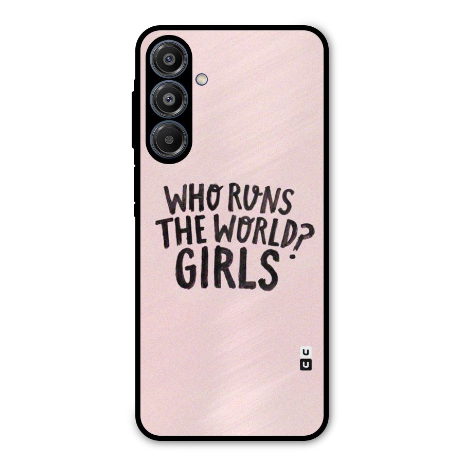 Girls World Metal Back Case for Galaxy A16 5G