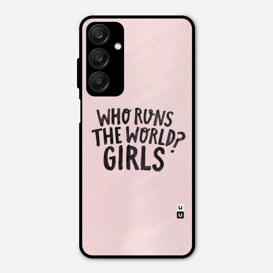 Girls World Metal Back Case for Galaxy A25 5G