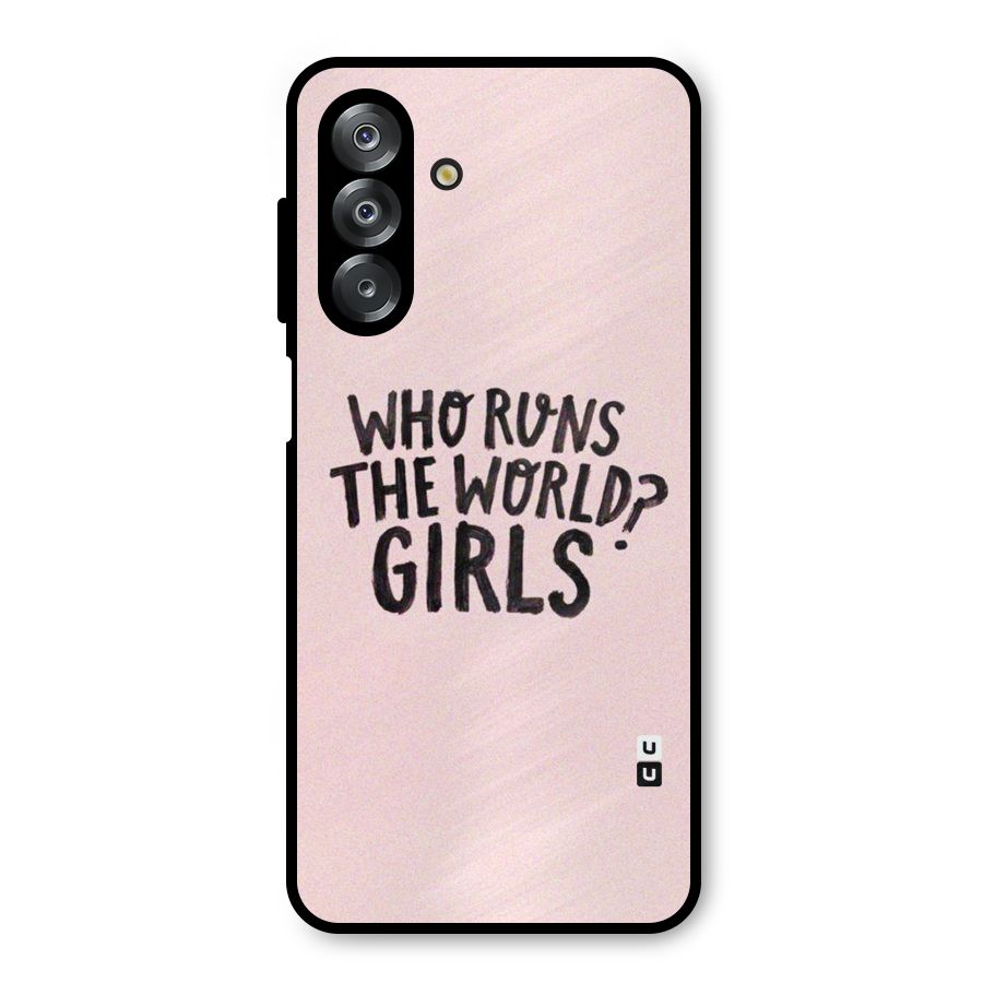 Girls World Metal Back Case for Galaxy A26