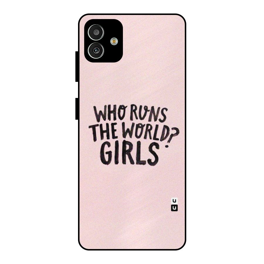 Girls World Metal Back Case for Galaxy M13 5G