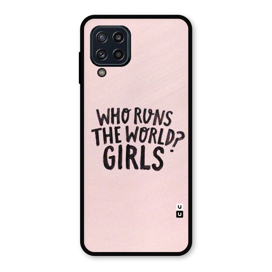 Girls World Metal Back Case for Galaxy M32