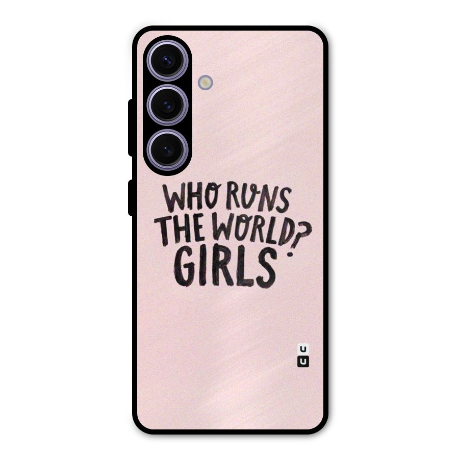 Girls World Metal Back Case for Galaxy S24