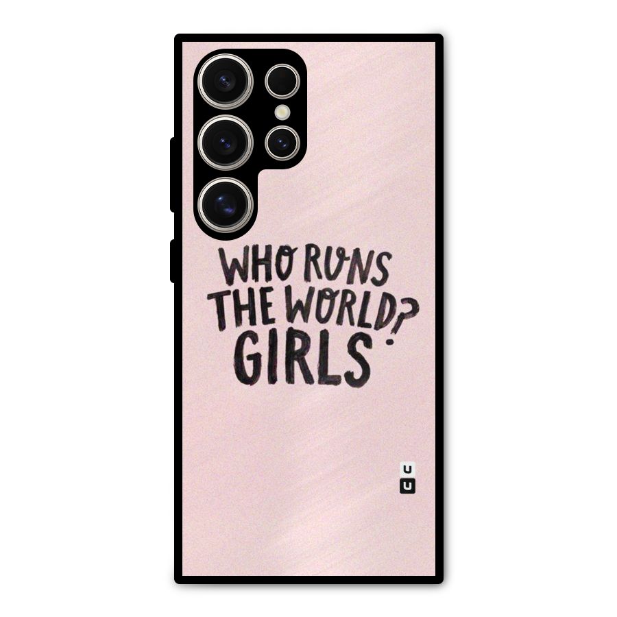 Girls World Metal Back Case for Galaxy S24 Ultra