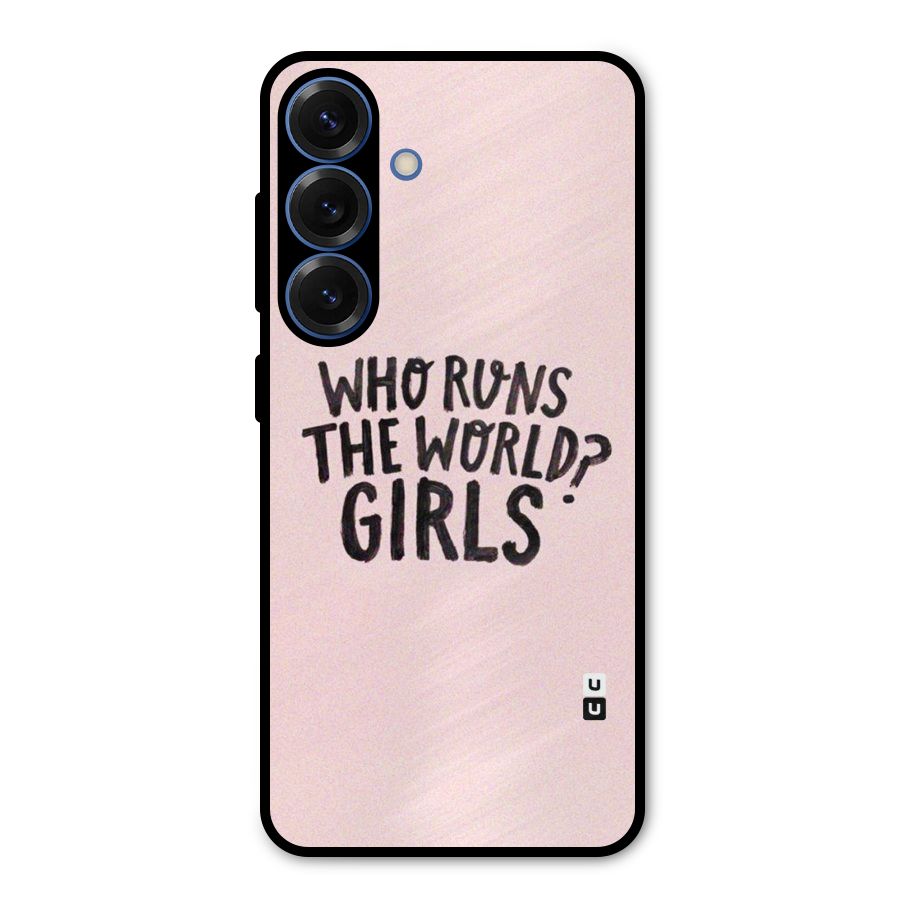 Girls World Metal Back Case for Galaxy S25