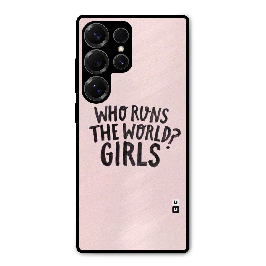 Girls World Metal Back Case for Galaxy S25 Ultra