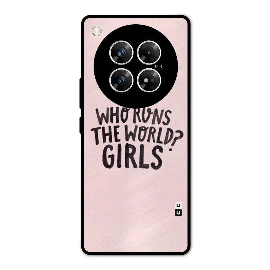 Girls World Metal Back Case for Infinix Zero 40 5G