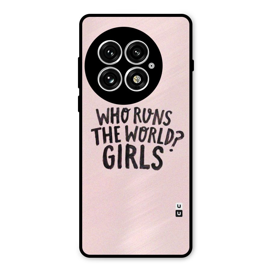 Girls World Metal Back Case for OnePlus 13