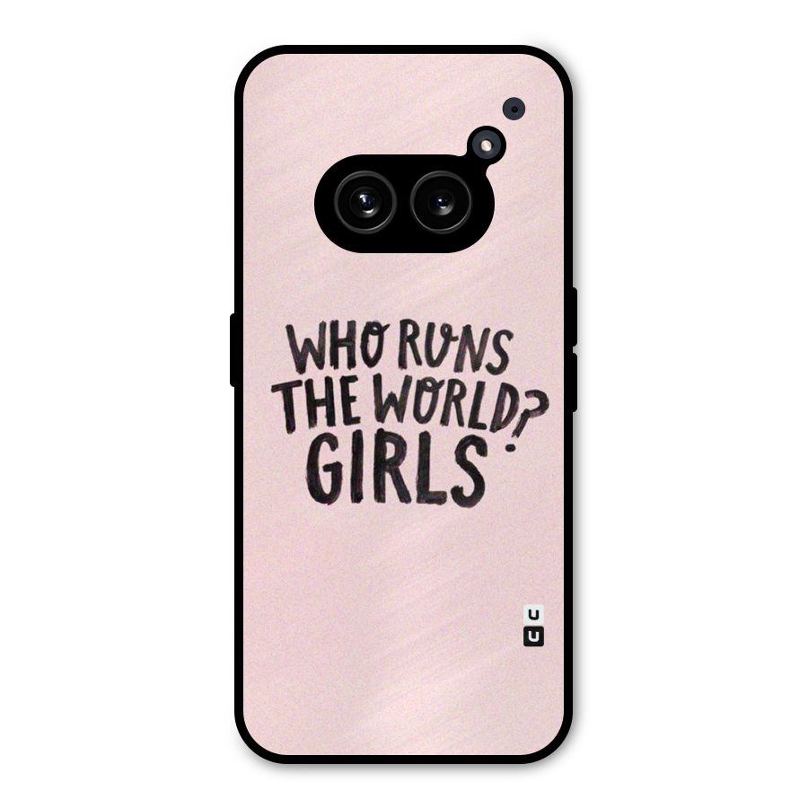 Girls World Metal Back Case for Nothing Phone 2a