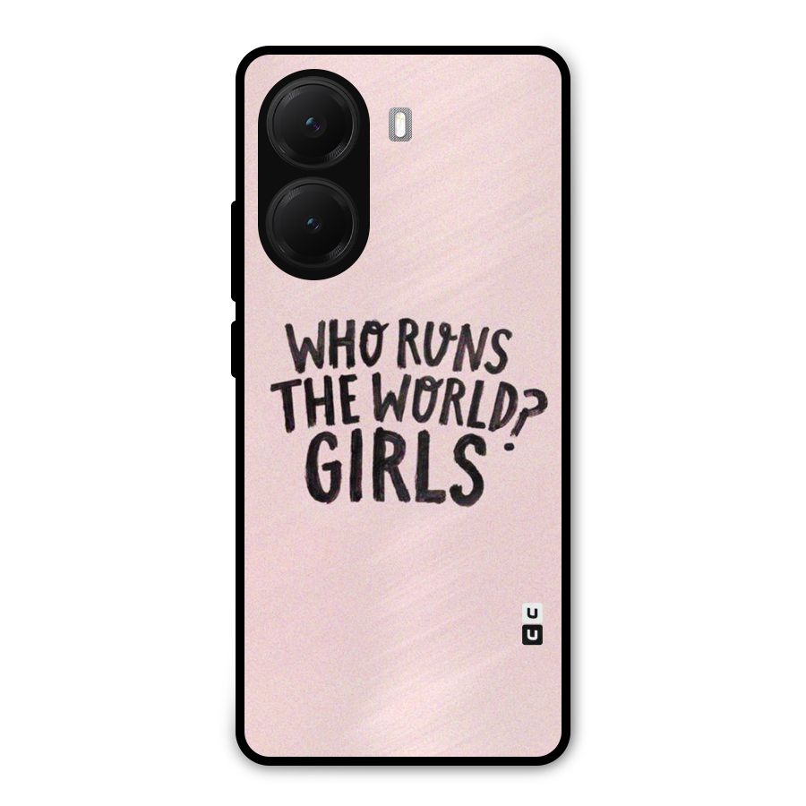 Girls World Metal Back Case for Poco X7 Pro