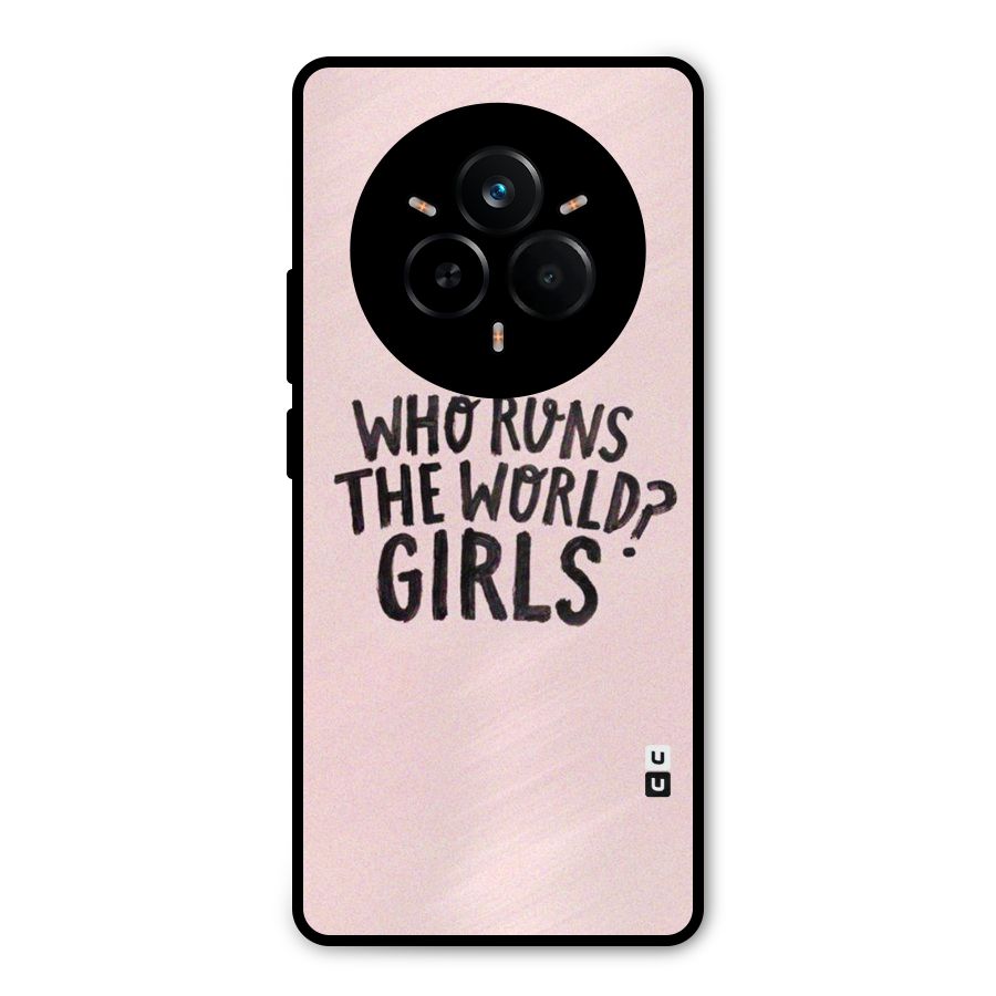 Girls World Metal Back Case for Realme 14 Pro
