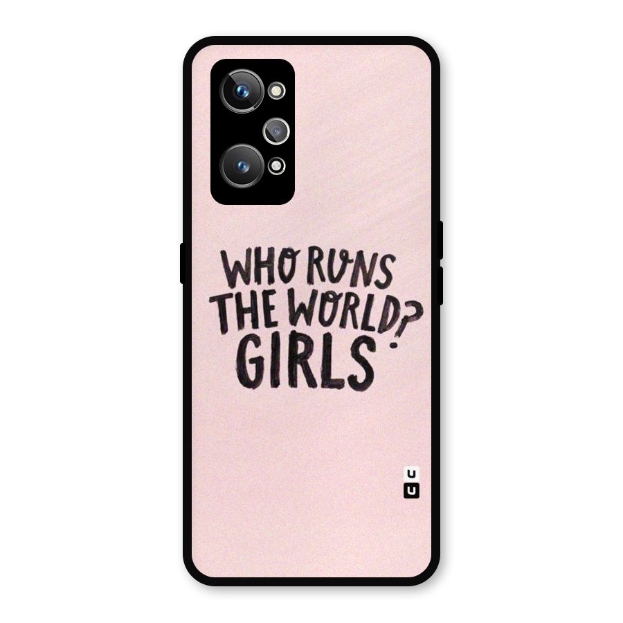 Girls World Metal Back Case for Realme GT 2