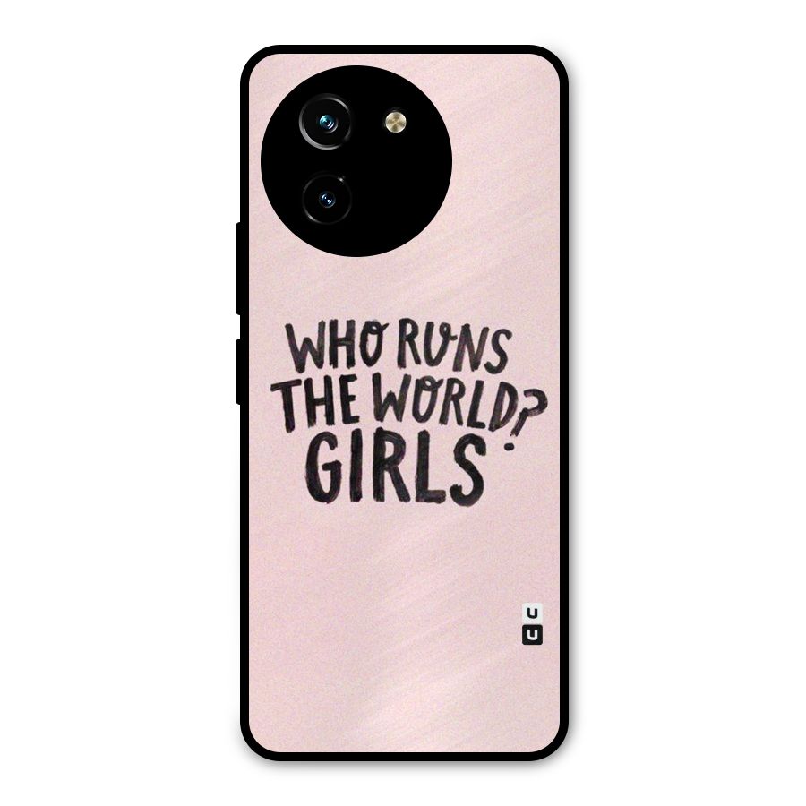 Girls World Metal Back Case for Vivo T3x