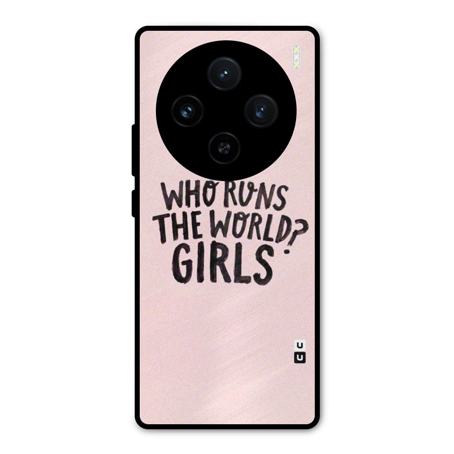 Girls World Metal Back Case for Vivo X100