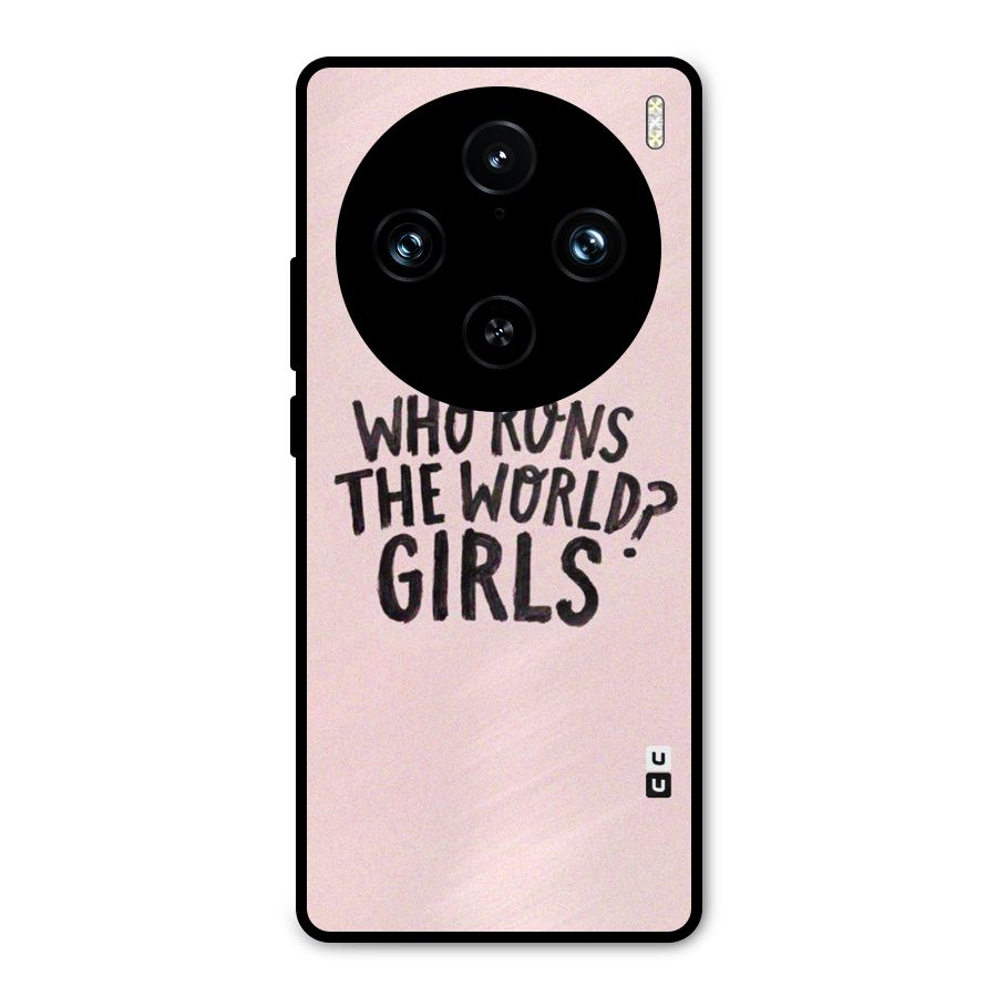 Girls World Metal Back Case for Vivo X100 Pro