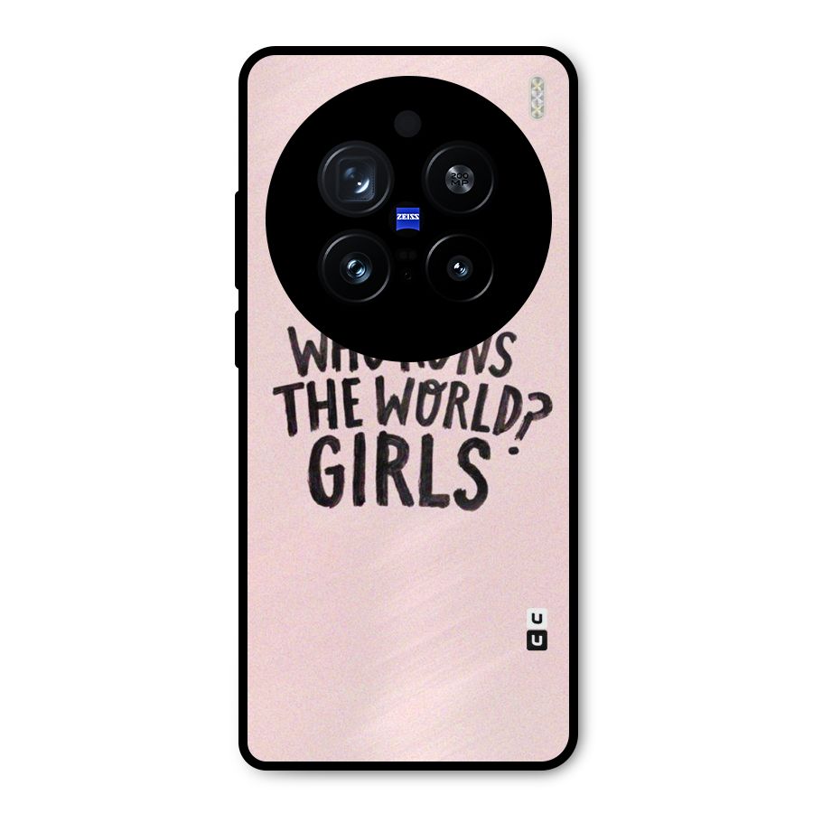 Girls World Metal Back Case for Vivo X200 Pro