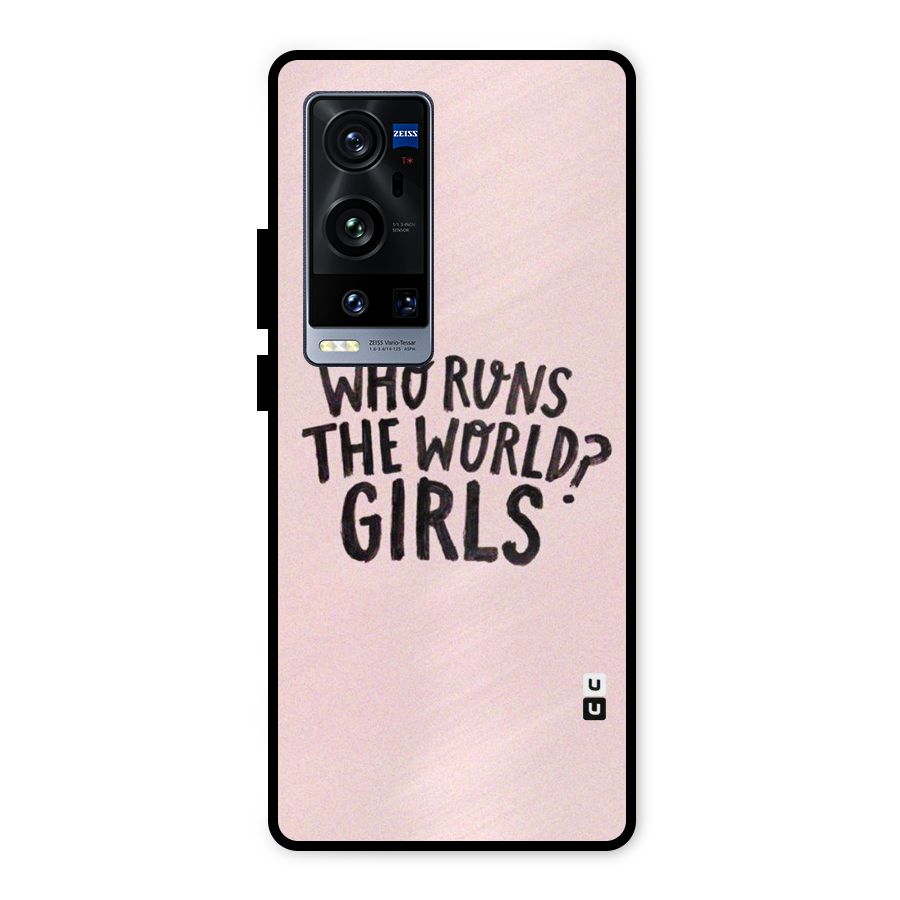 Girls World Metal Back Case for Vivo X60 Pro Plus