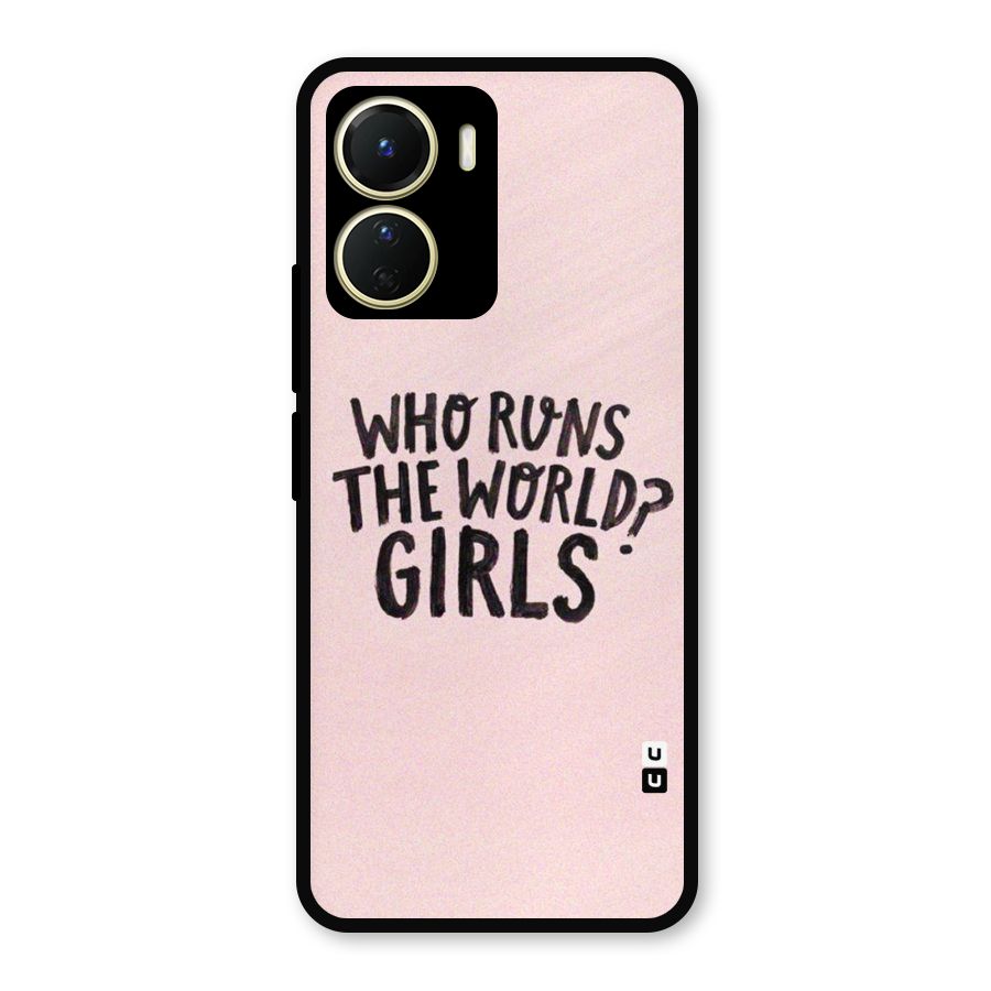 Girls World Metal Back Case for Vivo Y56