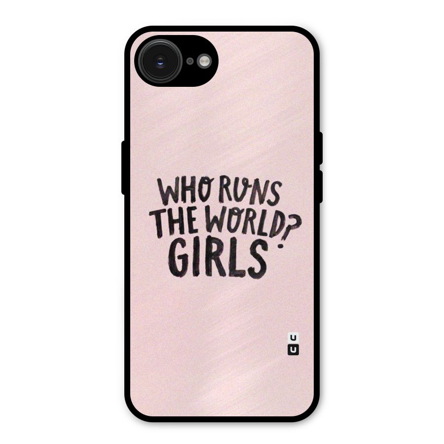 Girls World Metal Back Case for iPhone 16e