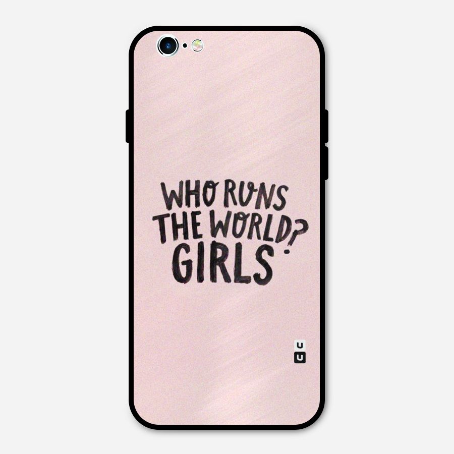 Girls World Metal Back Case for iPhone 6 6s