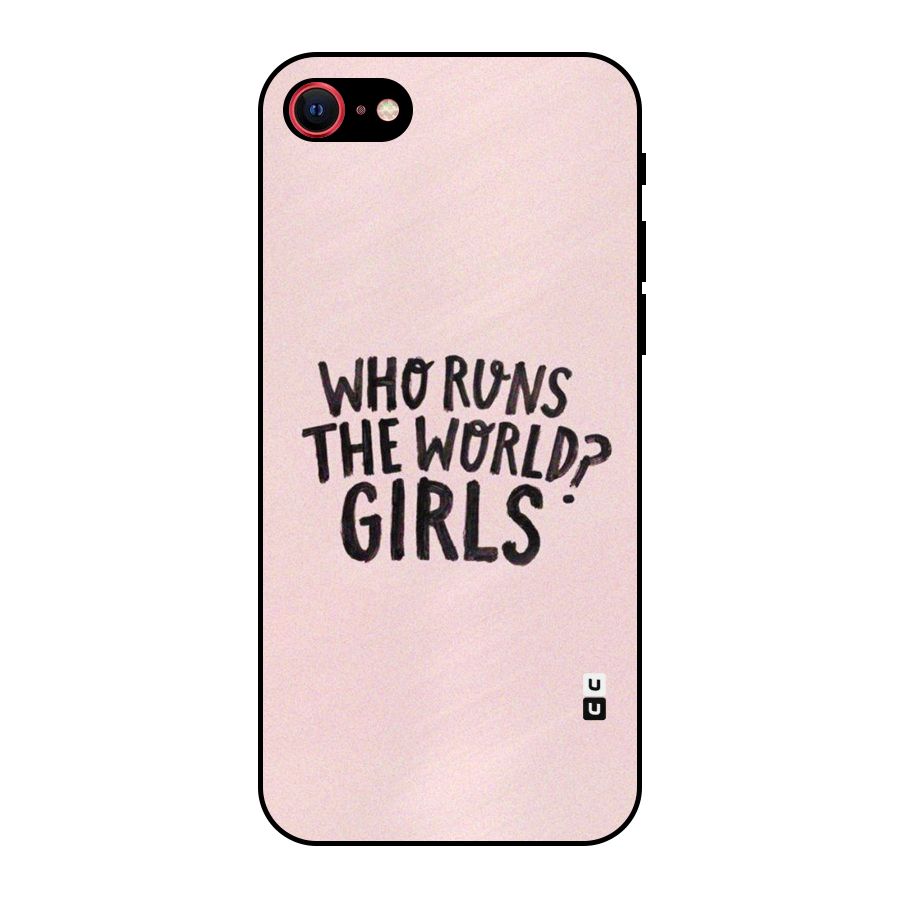 Girls World Metal Back Case for iPhone SE 2022