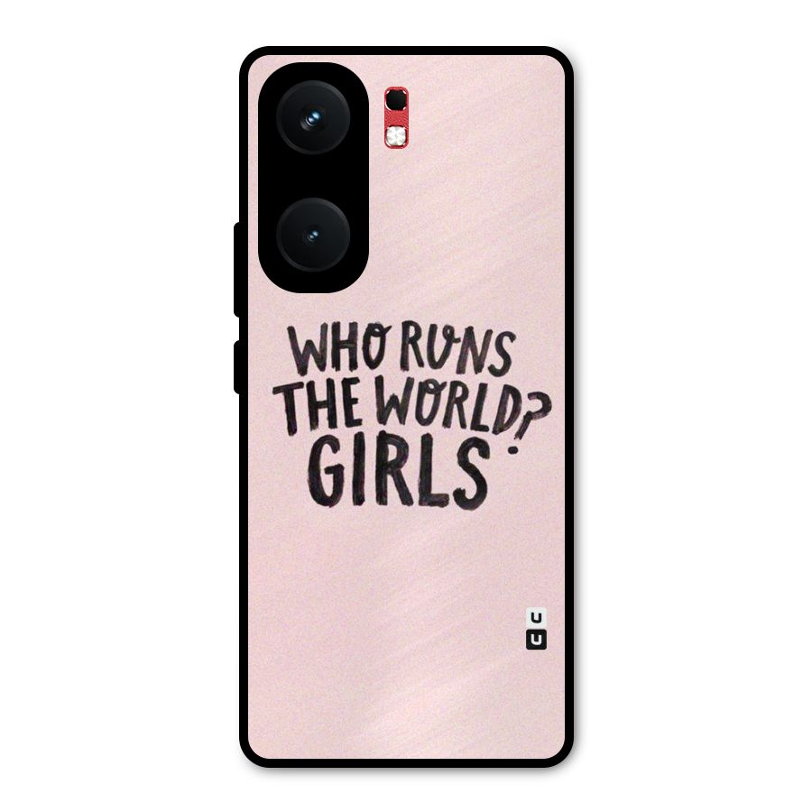 Girls World Metal Back Case for iQOO Neo 9 Pro
