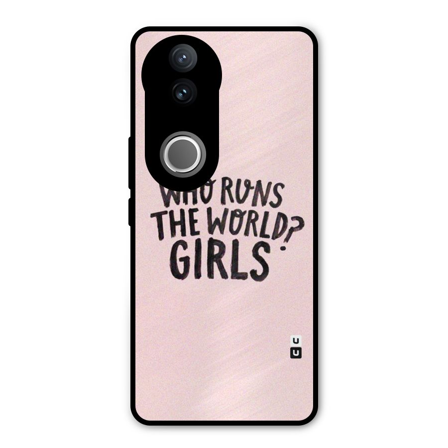 Girls World Metal Back Case for iQOO Z10R