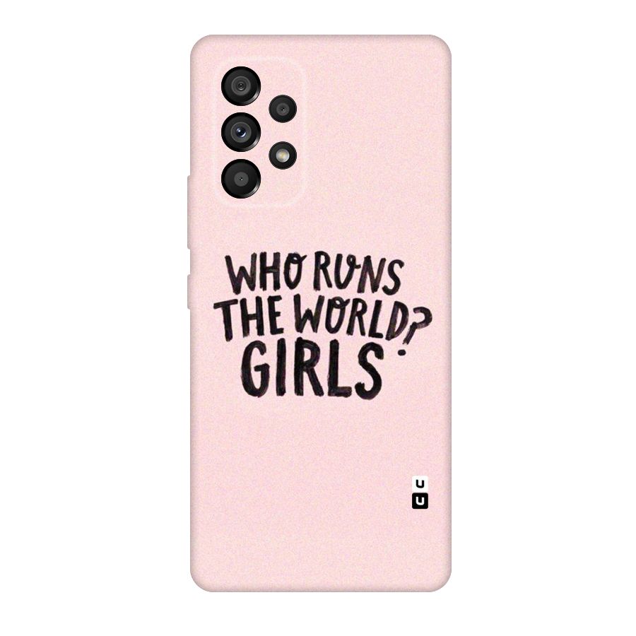 Girls World Original Polycarbonate Back Case for Galaxy A53 5G