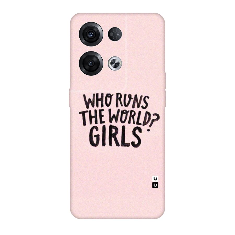 Girls World Original Polycarbonate Back Case for Oppo Reno8 Pro 5G