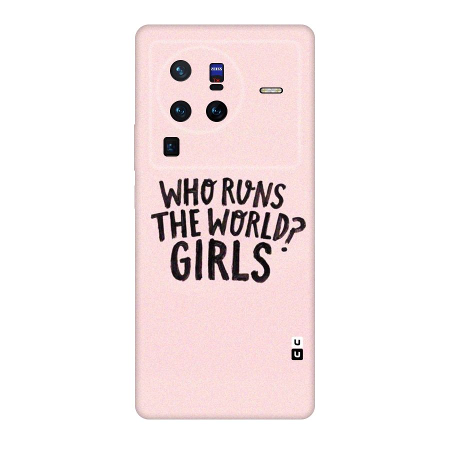 Girls World Original Polycarbonate Back Case for Vivo X80