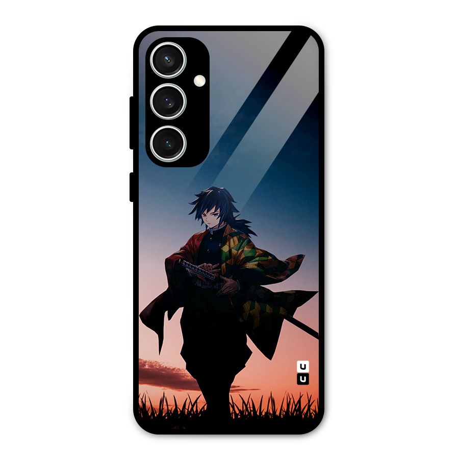 Giyu Tomioka Stance Glass Back Case for Galaxy S23 FE