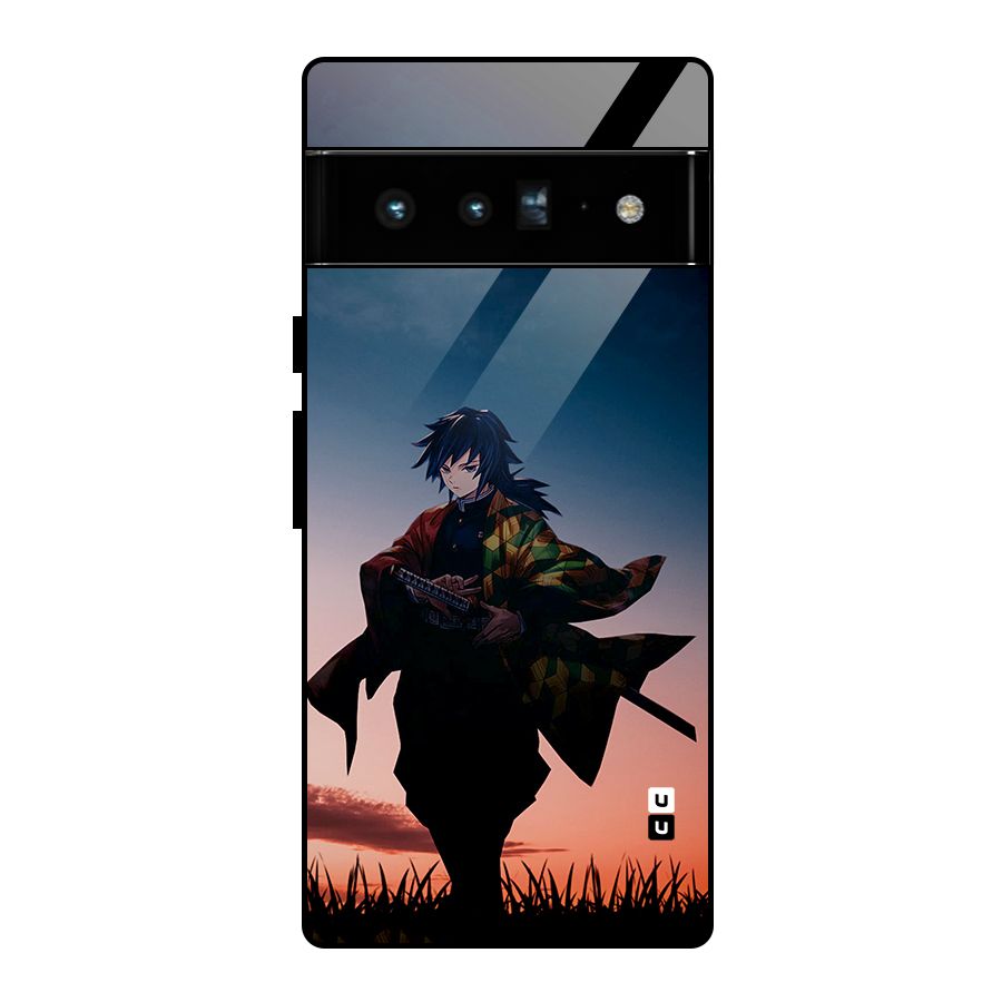 Giyu Tomioka Stance Glass Back Case for Google Pixel 6 Pro