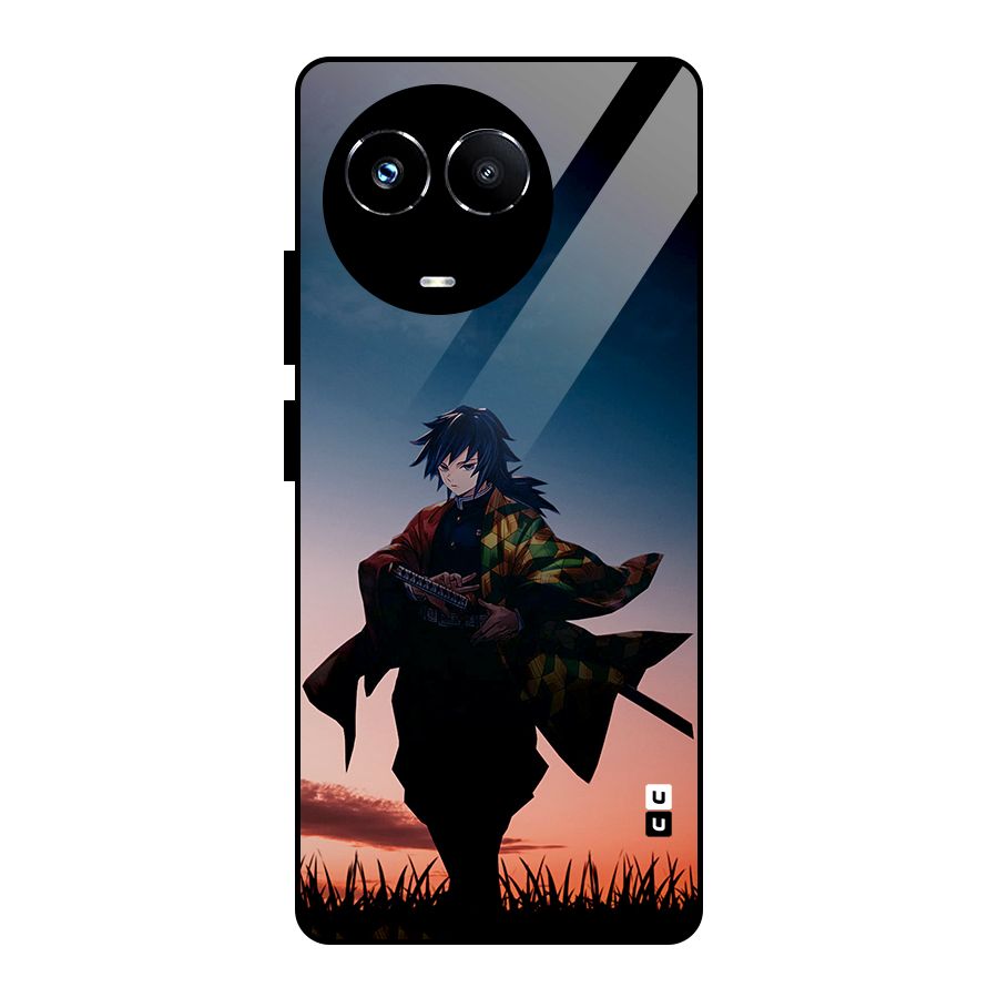 Giyu Tomioka Stance Glass Back Case for Realme 11X