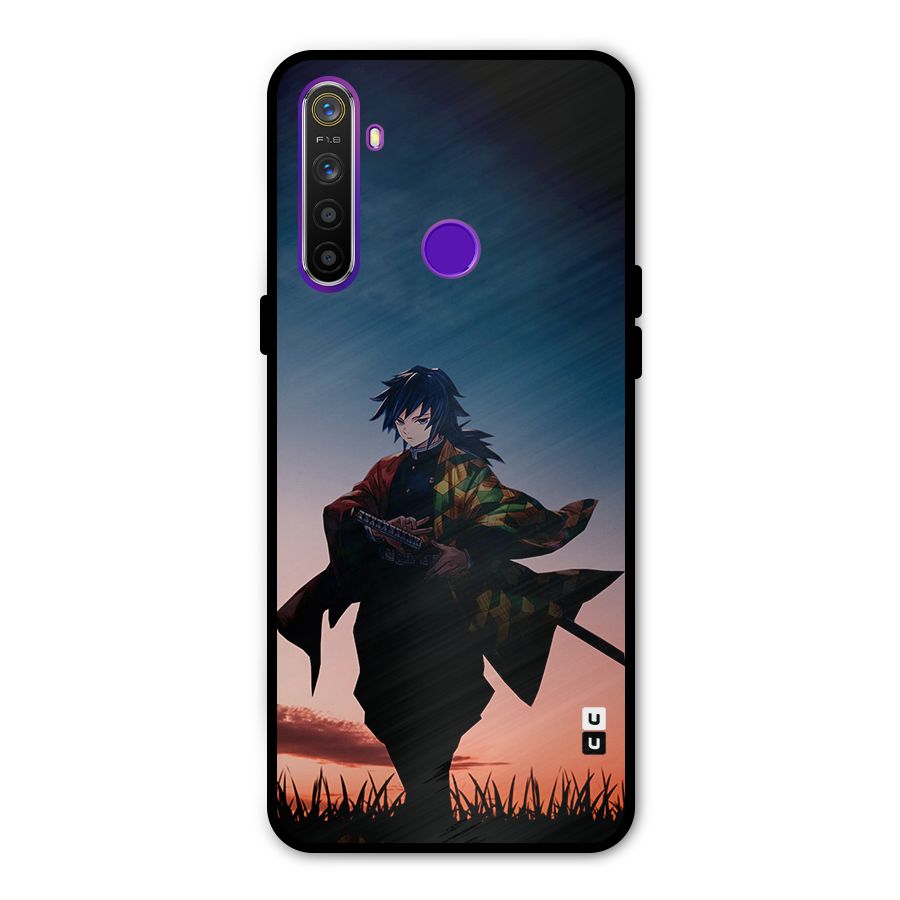 Giyu Tomioka Stance Glass Back Case for Realme 5s