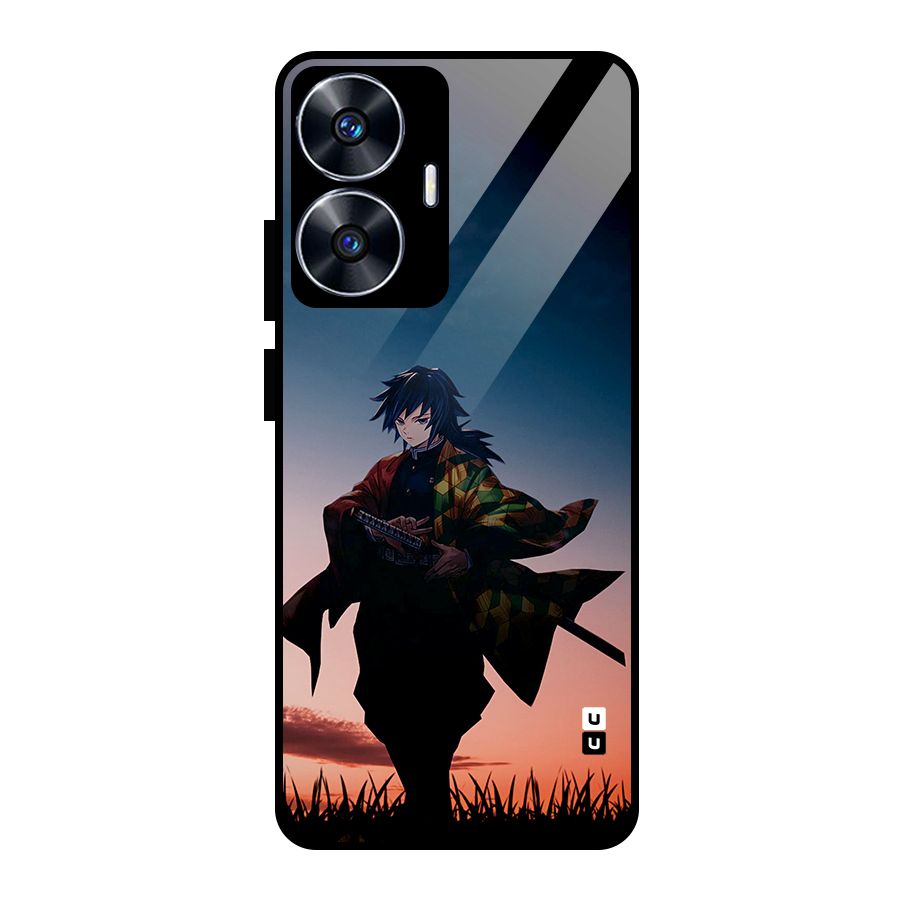 Giyu Tomioka Stance Glass Back Case for Realme Narzo N55