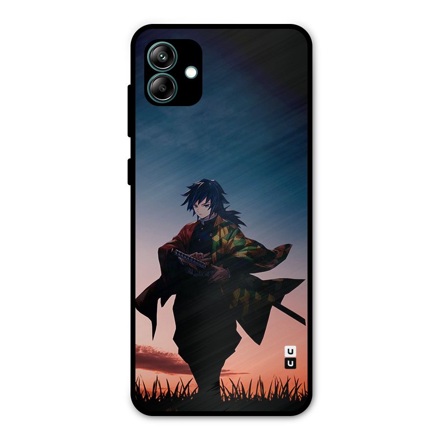 Giyu Tomioka Stance Metal Back Case for Galaxy A04