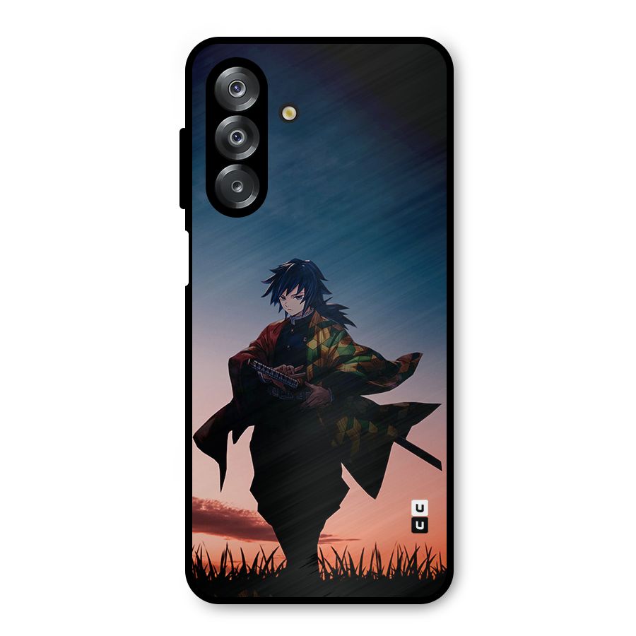 Giyu Tomioka Stance Metal Back Case for Galaxy A26