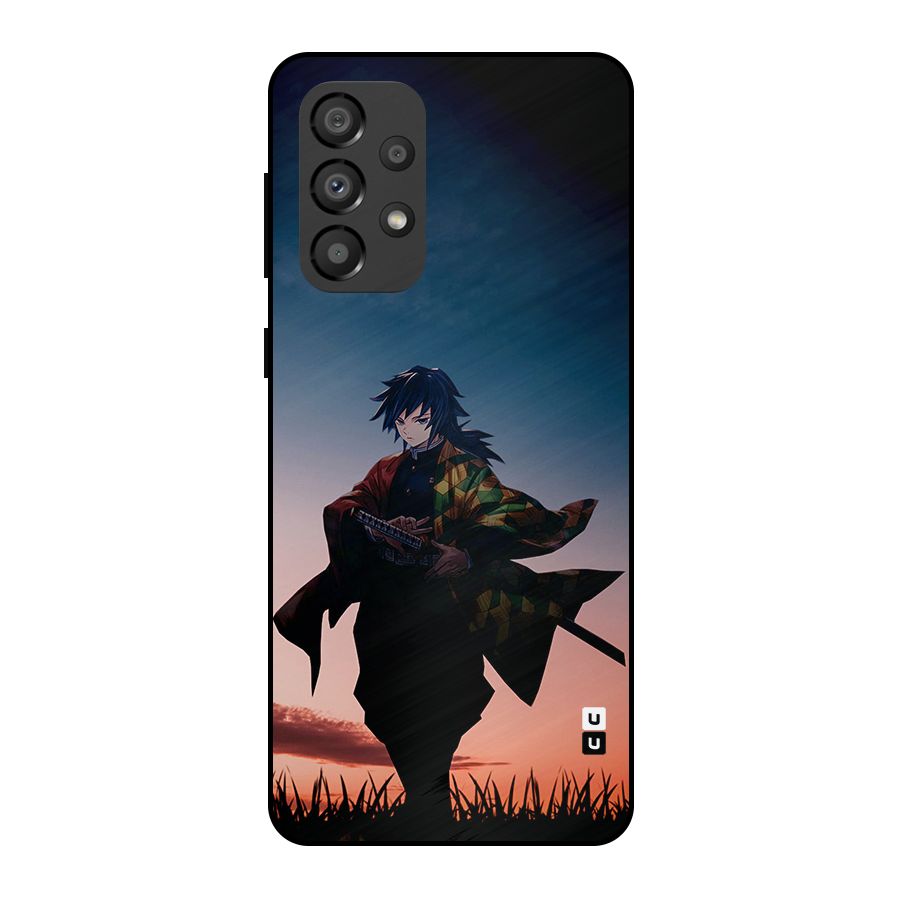 Giyu Tomioka Stance Metal Back Case for Galaxy A33 5G