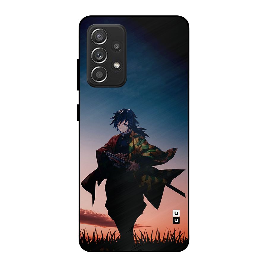 Giyu Tomioka Stance Metal Back Case for Galaxy A52s 5G